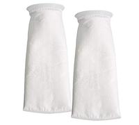 HRTFILTERS Paquete de 2 calcetines con filtro de fieltro de 5 micrones, anillo de 4 "x 15" de largo, bolsa de filtro de tela líquida