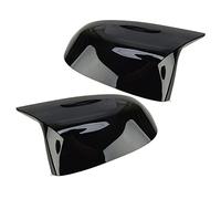 HRTLSS Carcasa Espejo Retrovisor Tapa de Cubierta de Espejo Lateral Estilo M Color Negro Brillante para X3 X4 X5 X6 X7 G01 G02 G05 G06 G07 2020-2022
