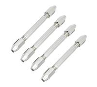 HRTUFN MIUYTRN 1/2/3/4 Piezas 0-3,1 mm Pinza de relojero Tornillo Banco Herramientas for Relojes Kit reparación Tallado casero Destornilladores Herramienta Manual Reparación cuicui(4pcs)