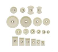 HRTUFN MIUYTRN 20 Piezas de Herramientas for Cerrar la Parte Trasera del Reloj, Troqueles de Ajuste a presión, reparación de relojeros. cuicui