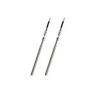 HRTUFN MIUYTRN Kit de Corona vástago Acero for Reloj, 20/10/5/2 Piezas, Repuesto NH34, NH35, NH36, NH38 y NH39 cuicui(2PCS)