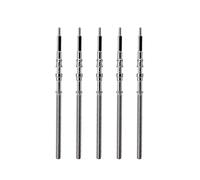 HRTUFN MIUYTRN Kit de Corona y vástago de Acero for Reloj, Piezas de Repuesto for NH34, NH35, NH36, NH38 y NH39, 20, 10, 5 y 2 Piezas. cuicui(5PCS)