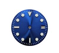 HRTUFN WCC00816 Esfera de Reloj Vintage Verde esmaltada 29 mm for Movimiento mecánico automático NH35, Ventana Fecha, Piezas modificación(A3 Sunburst)