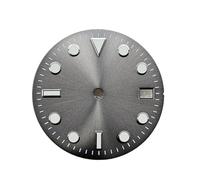 HRTUFN WCC00816 Esfera de Reloj Vintage Verde esmaltada 29 mm for Movimiento mecánico automático NH35, Ventana Fecha, Piezas modificación(A4 Sunburst)