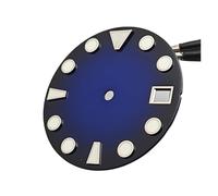 HRTUFN WCC00816 Esfera Luminosa Verde NH35 con Textura Mate for Reloj mecánico NH35/NH36, Accesorios y Piezas de reparación(Dark Blue)