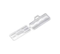 Hrtyvhin 200 unidades de cajas de marcado de cables resistentes al agua, materiales plásticos resistentes al desgarro, portátiles, para cine en casa, redes, cableado de paneles, tiras de