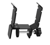 Hrtyvhin 360 grados giratorio dos ganchos soporte para auriculares con gestión de cable para la organización de escritorio