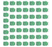 Hrtyvhin 50 cajas de caramelos de papel fáciles de montar para la escuela y evento comunitario chocolates caramelos sagrados suministros de fiesta de Navidad