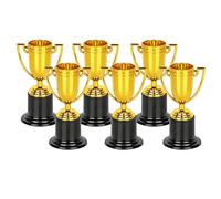 Hrtyvhin 6 Piezas Trofeos de Copas Medallas de Fútbol de Ganadores de Fútbol de Baloncesto Regalos para Juegos Suministros de Recompensa Escolar Medallas de Fútbol de