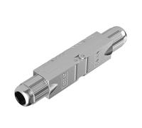 Hrtyvhin Acoplador RJ45 seguro para cable de red Cat7 / Cat6A, adaptador de red blindado y sin herramientas