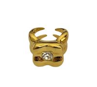 Hrtyvhin Anillos de boda ajustables para citas, joyería con apertura de flores geométricas para dedo, adecuada para mujer y hombre, regalo de flor ajustable