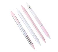 Hrtyvhin Bolígrafo neutro, tintas de Gel retráctiles, correa de Ballet, lazos de presión de 0, 5mm, suministros escolares de Gel para diario, 4 Uds