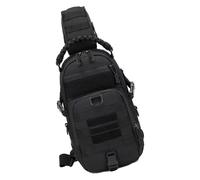 Hrtyvhin Bolsa de pesca de gran capacidad impermeable Crossbody Bag Chest Bag Outdoor Einübschübbeutel Angeltack Tackle Bag cebo bolsa, Color negro