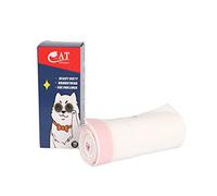 Hrtyvhin Bolsas de basura grandes antiadherentes, suaves, de limpieza rápida, con cordón, bolsa grande para excrementos