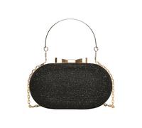 Hrtyvhin Bolso de noche de lujo diseñado para mujer, bolso cruzado de hombro a con correa de cadena, bolso de trabajo