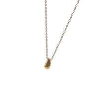 Hrtyvhin Collar de mujer Joyería Refinado Gotas de Agua Colgante Collar Oro o Plata Para Evento Especial
