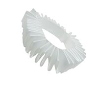 Hrtyvhin Cómodo collar isabelino estilo victoriano con volantes, ajustable para recreaciones históricas y eventos