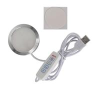 Hrtyvhin Componente de iluminación LED para impresora 3D, modelo de aluminio, impresión propia pantalla de lámpara