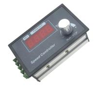 Hrtyvhin Control del motor de frecuencia programable 6 V-48 V, control de velocidad mediante botón giratorio y actualizaciones de refrigeración avanzadas del controlador de velocidad del motor