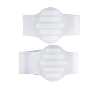 Hrtyvhin Cubierta antideslizante para tracción de zapatos, cordones elásticos de silicona, correa, accesorios lavables, textura para uso atlético, agarre de tracción para zapatos
