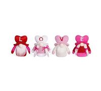 Hrtyvhin Delight Plushes Dolls, Papá Noel escandinavo Hecho a Mano para la exhibición de ornamentación del día de Valentín Rudolphs