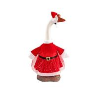 Hrtyvhin Disfraz de Ave acuática de Navidad de celebración Plan de Cambio rápido Poliéster Permanente Decoración de Porche de Vacaciones Aire Libre Decoración de Disfraz de Ave acuática de Vacaciones