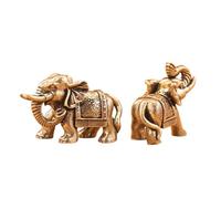 Hrtyvhin Estatuas funcionales de Elefante de latón con absorción de Agua para Control del Aire del hogar y Mejora Decorativa de la decoración de la Sala de Estar