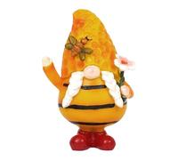 Hrtyvhin Estatuilla de gnomos de Resina con temática navideña y Halloween, jardín, balcón, creación de atmósferas Festivas, gnomos de