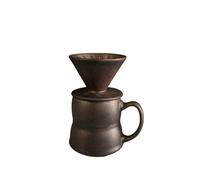 Hrtyvhin Gotero de café de cerámica V 60, 460ml, con resistencia a altas temperaturas, para extracción de, accesorios hechos a mano