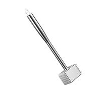 Hrtyvhin Herramienta ablandadora de Carne de Acero Inoxidable 316 para Carne, Carne de Res y Aves de Corral, Martillo con ergonómico, Herramienta ablandadora de Cocina