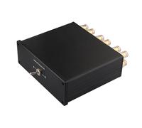 Hrtyvhin Interruptor de altavoz de alta fidelidad con soporte de salida doble y carcasa de metal para mejorar el sonido Claritys Studio Sound