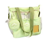 Hrtyvhin Itabag Mochila multiusos Bolso bandolera Mensajeros Bolsos de hombro para exhibición de anime Mochila escolar transparente Mochila Itabag