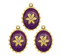 Hrtyvhin Juego de 3 collares con colgante de girasol de piedra de acero resistente para joyas modernas para mujer con motivos de estrellas. Lleva bisutería para mujer, talla única, como se describe