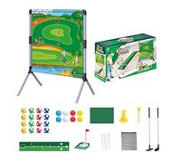 Hrtyvhin Juego múltiple para niños Que destaca la práctica de Golf y la Esfera de Lanzamiento Plan de flexión automático Dentro del Juego triplicado