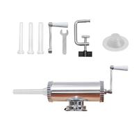 Hrtyvhin Máquina para Hacer Salchichas de Aluminio de usos múltiples Tamaño Acción Manual Docecientas reuniones Familiares y Tiendas de Alimentos Relleno Permanente para Salchichas para Cocina