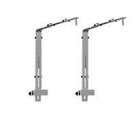 Hrtyvhin Marinepark Portalámparas Marco Reforzado de 5 mm, Soporte Personalizable para iluminación de Acuario, Estabilidad, Soporte Colgante de Aluminio
