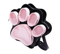 Hrtyvhin Mochilas con Precioso Tema de Pata de Gato y Compartimentos Funcionales Bolso de Hombro Bolso Bandolera de PU para Mochila Japonesa de PU Esencial