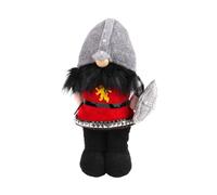 Hrtyvhin Muñeca Rudolphs con Tema de Pirata/Caballero, Elegante muñeca sin Rostro de pie, Escultura de Enanos, Decoraciones para escaparate, Decoraciones Divertidas de Enanos para niños