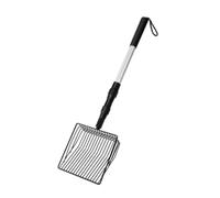 Hrtyvhin Pala versátil para arena para gatos extensible 22 4 a 42 pulgadas mango sombreador para fácil mantenimiento de aves de corral