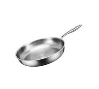 Hrtyvhin Prácticas sartenes de metal Acabados resistentes a los arañazos Liberación de recubrimiento Cocinar Transferencia de calor rápida Adecuado para todas las estufas Utensilios de cocina