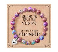 Hrtyvhin Pulsera de cadena con dijes de amor con cierre seguro Joyería de aleación ligera Ideal para eventos de oficina y salidas informales Regalo para joyería de corazón