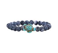 Hrtyvhin Pulsera de tortugas ballena centrada en la conservación con soporte elástico Georgias Accesorio para acuario para y estudiantes Joyería de conservación de la vida silvestre