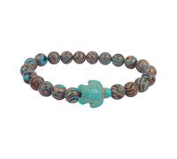 Hrtyvhin Pulsera de tortugas ballena centrada en la conservación con soporte elástico Georgias Accesorio para acuario para y estudiantes Joyería de conservación de la vida silvestre