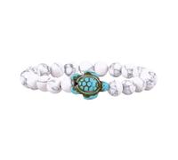 Hrtyvhin Pulsera de tortugas ballena centrada en la conservación con soporte elástico Georgias Accesorio para acuario para y estudiantes Joyería de conservación de la vida silvestre