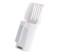 Hrtyvhin Recogedor de para Gatos con de Pala, cucharas de, tamiz de excremento, ergonómico Incorporado para Cubo de Basura, Herramienta Multiusos para Limpieza de Pollos