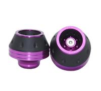 Hrtyvhin Rueda de metal Crash Protector Motocicletas Horquilla Frontal Frame Sliders Roller Cojines de rueda Medidas de protección