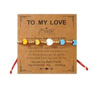 Hrtyvhin Sofisticada pulsera de hematita negra Piedras preciosas únicas Cadena de mano con cuentas Joyería de uso diario Accesorios de muñeca para mujer Pulsera de