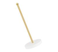 Hrtyvhin Soporte decorativo para diadema, moderno metal para el pelo, soporte de goma para el pelo, funcional para cuarto de baño, dormitorio, decoración, goma de pelo de madera y metal