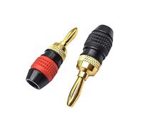 Hrtyvhin Tapón de banana de 4 mm con ajuste de precisión y excelentes materiales de conductividad para superiores