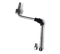 Hrtyvhin Tubo de de Acero Inoxidable a presión para Equipo de café EC685 Alcance extendido para espumar Leche precisa Artistrys Boquilla de extendida para máquina de café